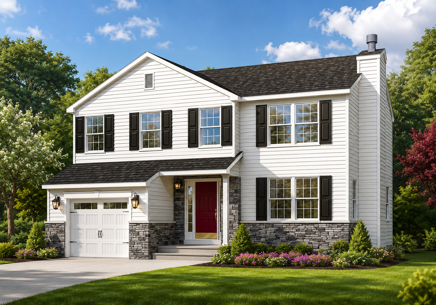 Home Plan Rendering