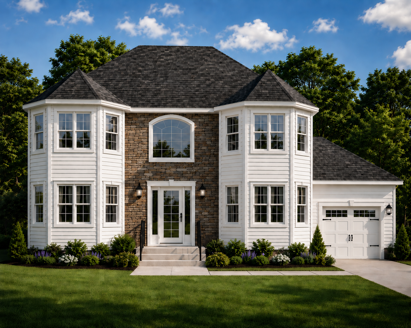 Home Plan Rendering