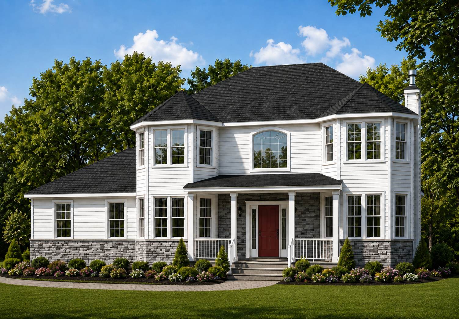 Home Plan Rendering