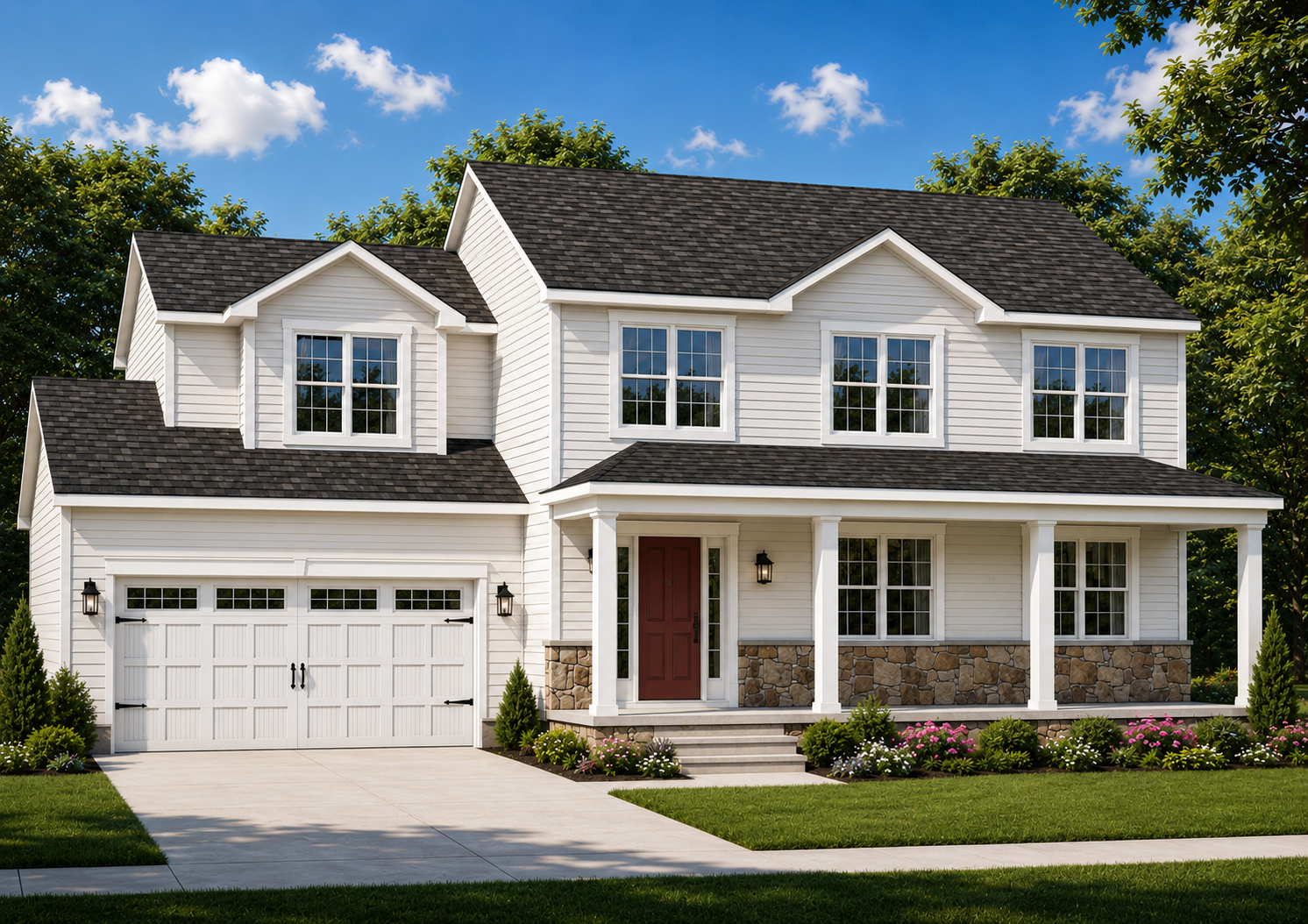 Home Plan Rendering