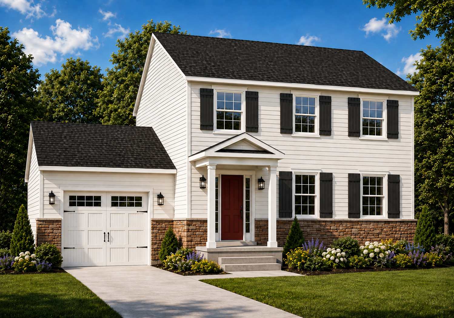 Home Plan Rendering