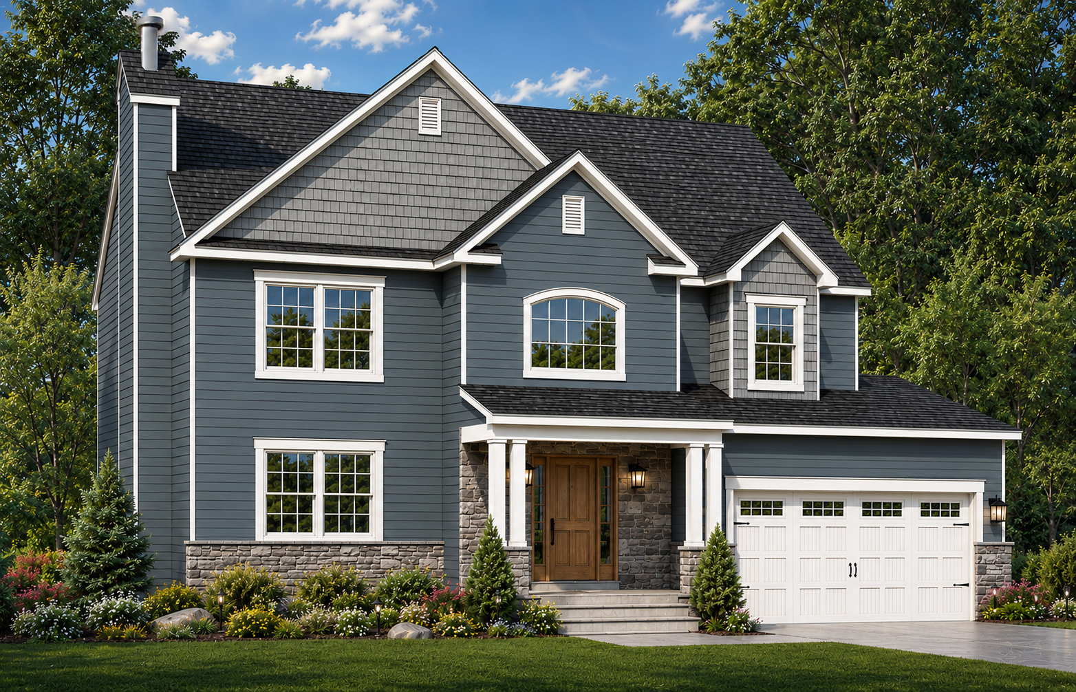 Home Plan Rendering