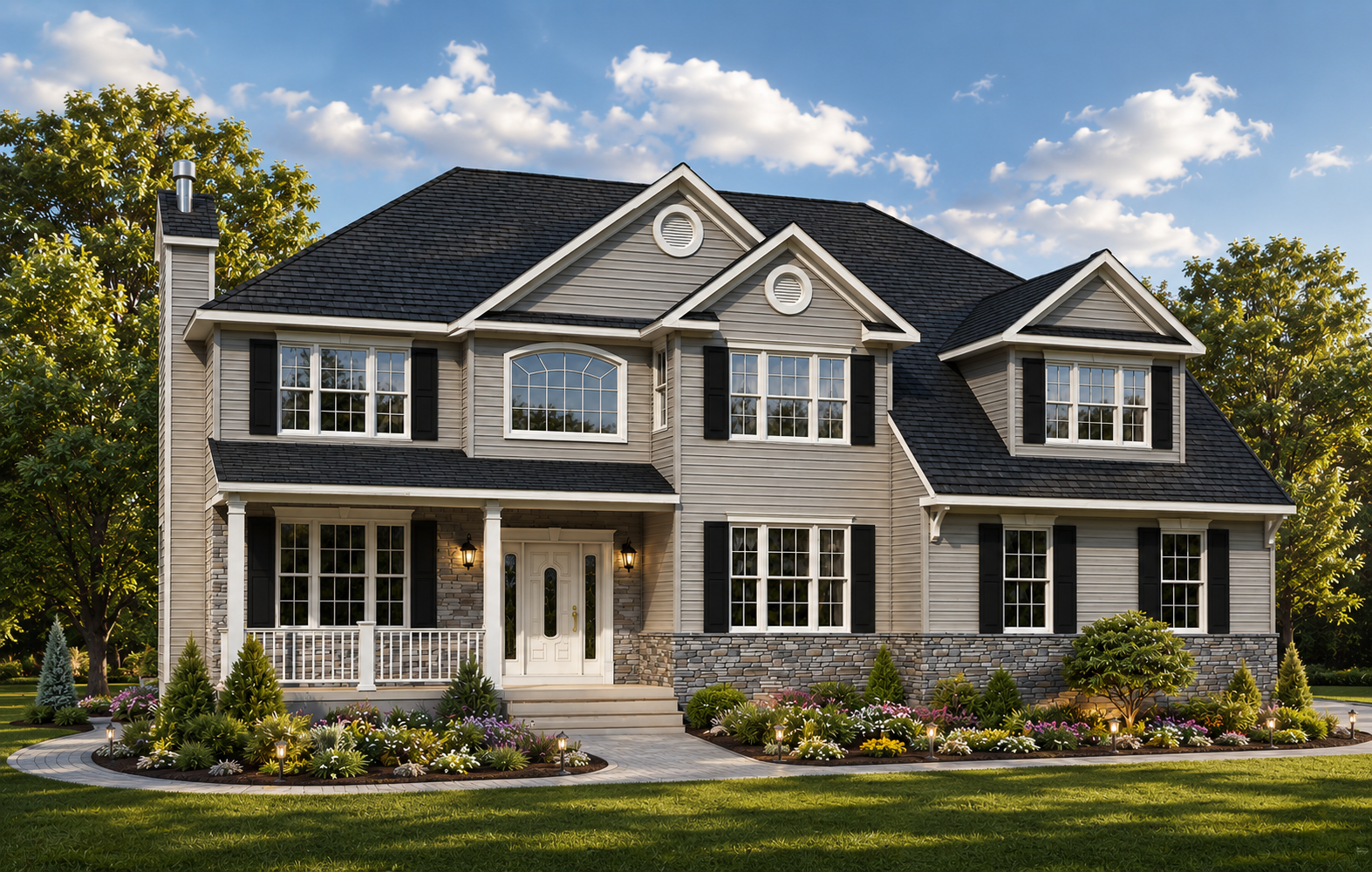 Home Plan Rendering