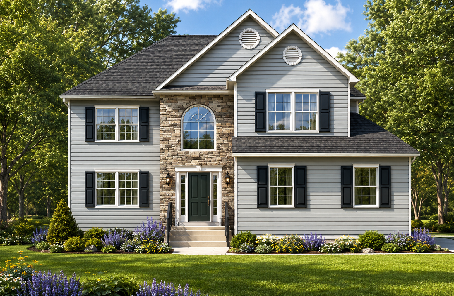 Home Plan Rendering