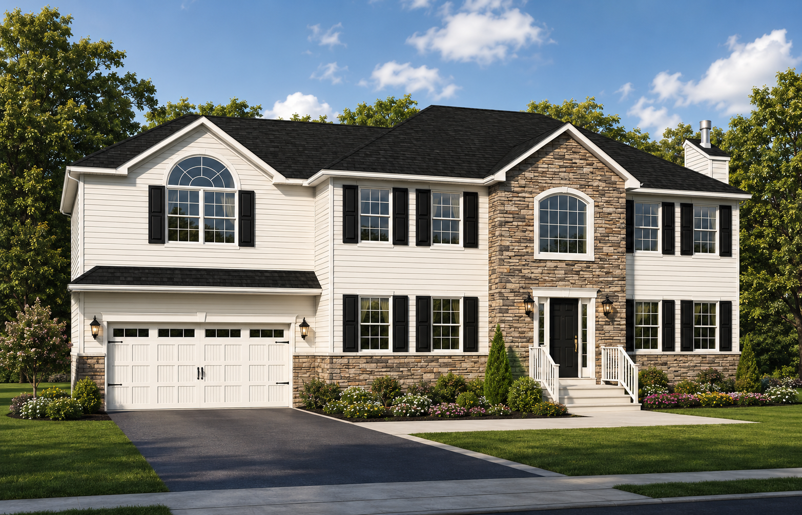 Home Plan Rendering