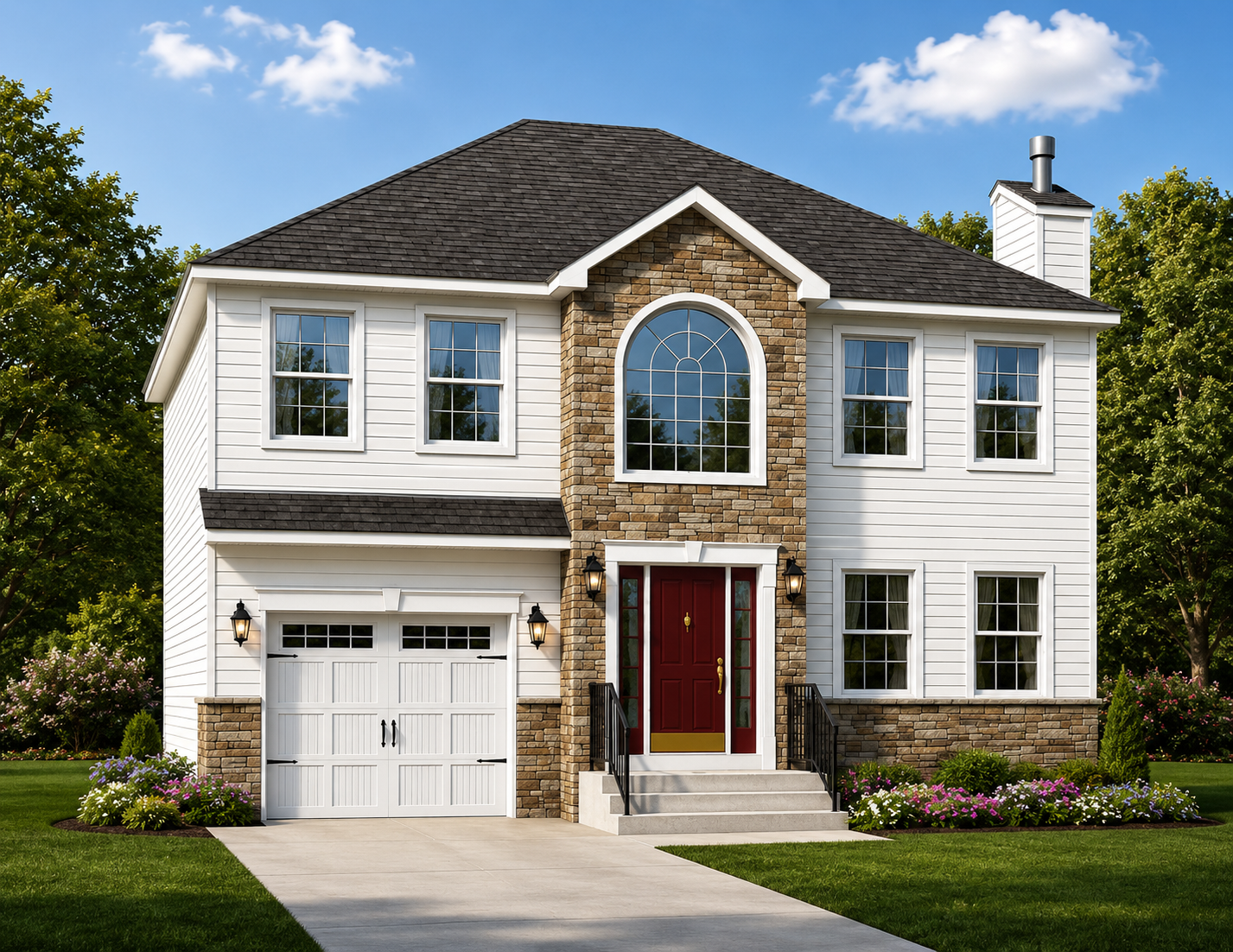 Home Plan Rendering