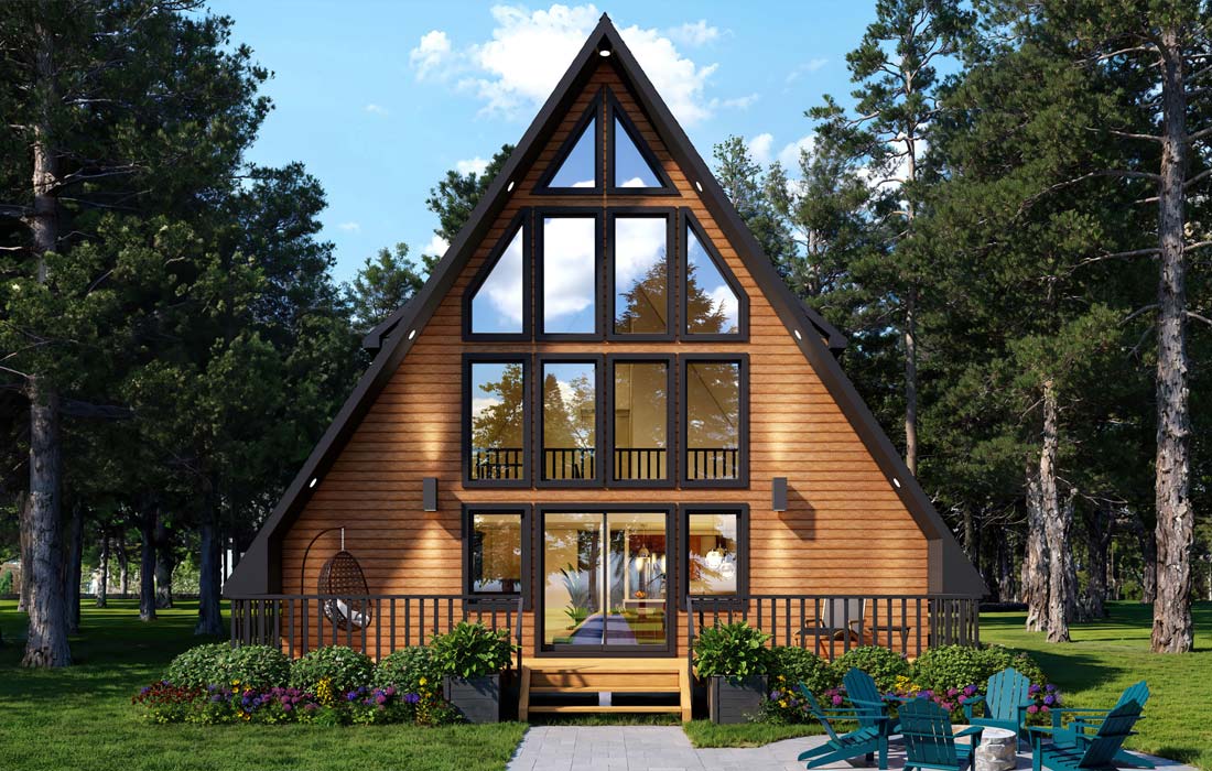 Home Plan Rendering