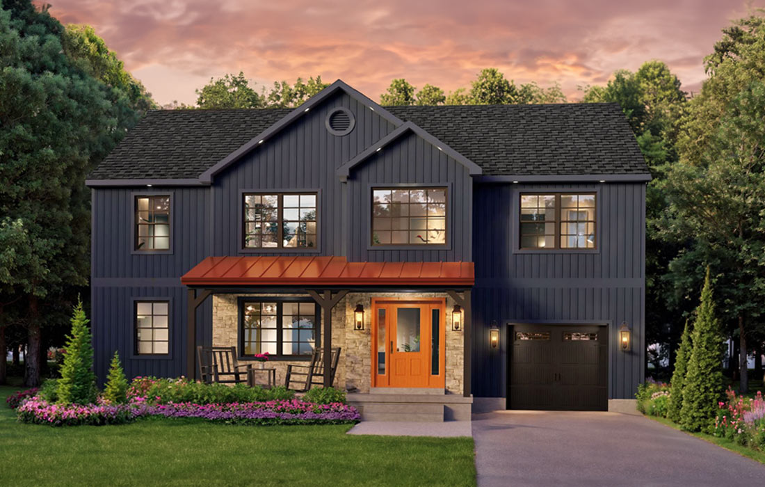 Home Plan Rendering
