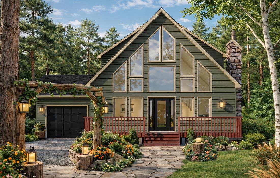 Home Plan Rendering
