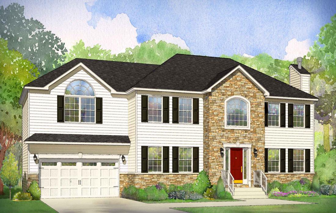 Home Plan Rendering
