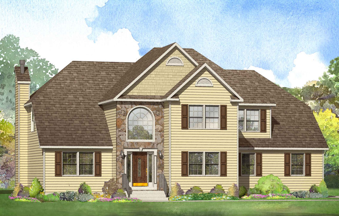 Home Plan Rendering