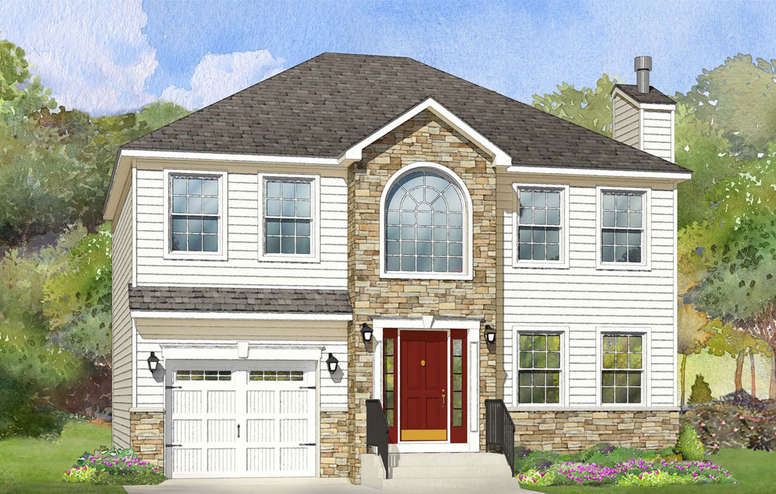 Home Plan Rendering