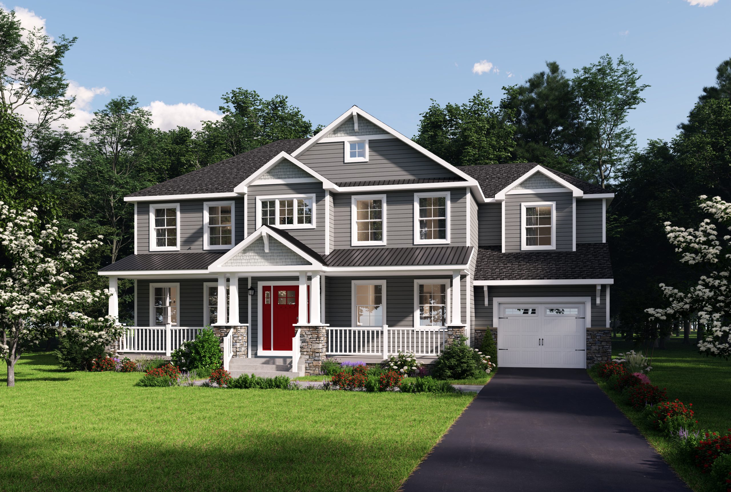Home Plan Rendering